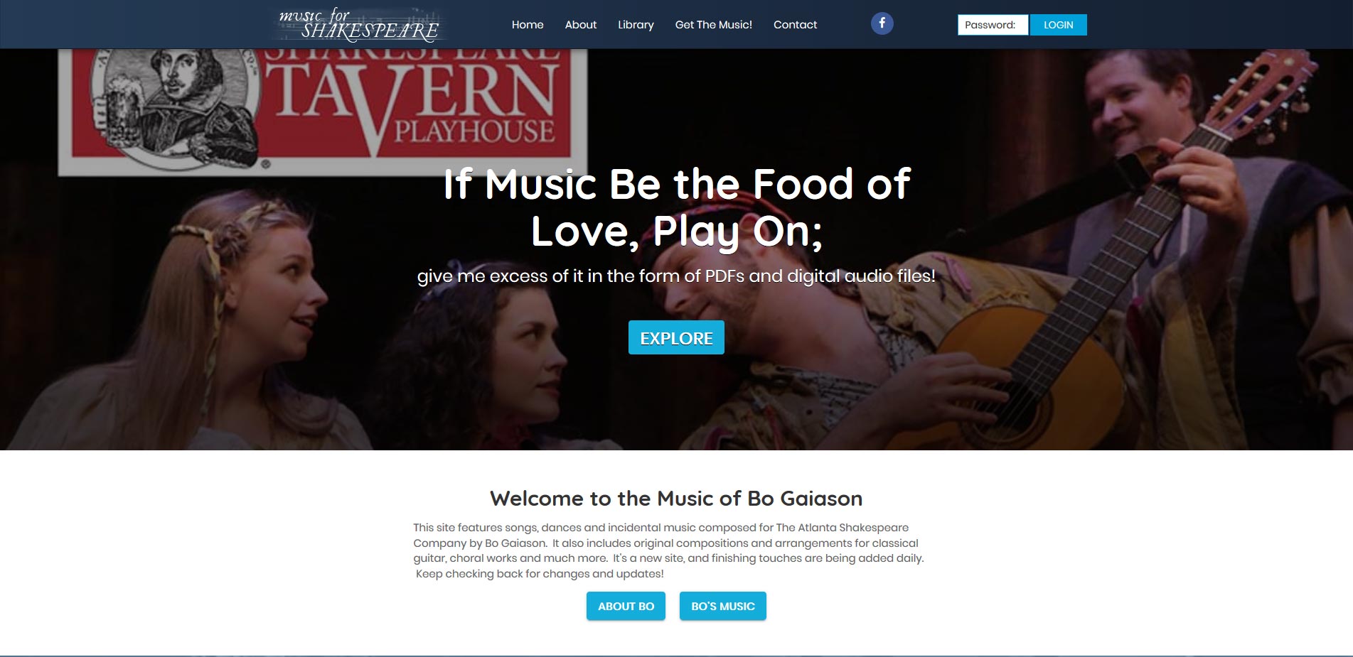 Music For Shakespeare