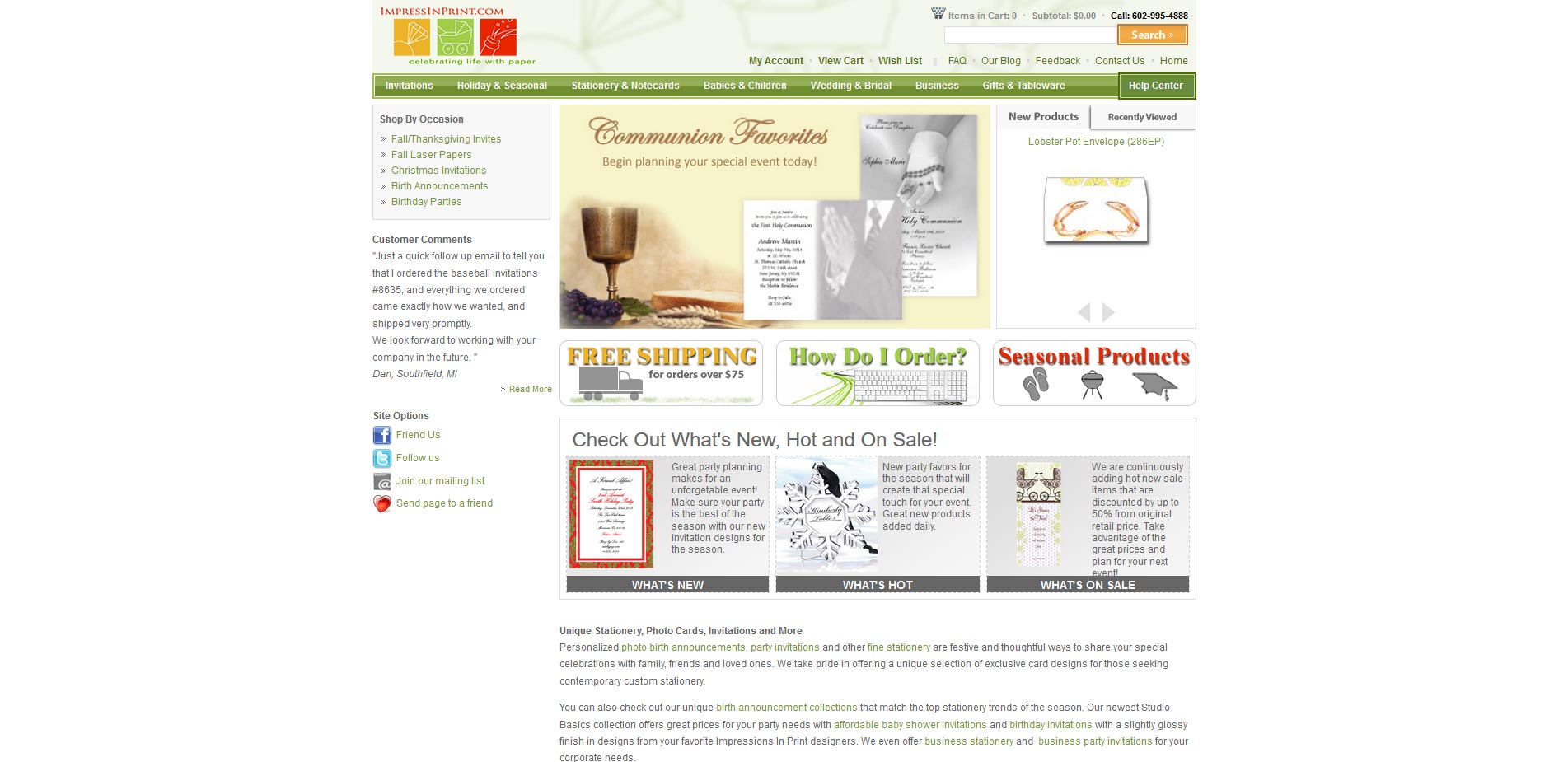 Impressions In Print