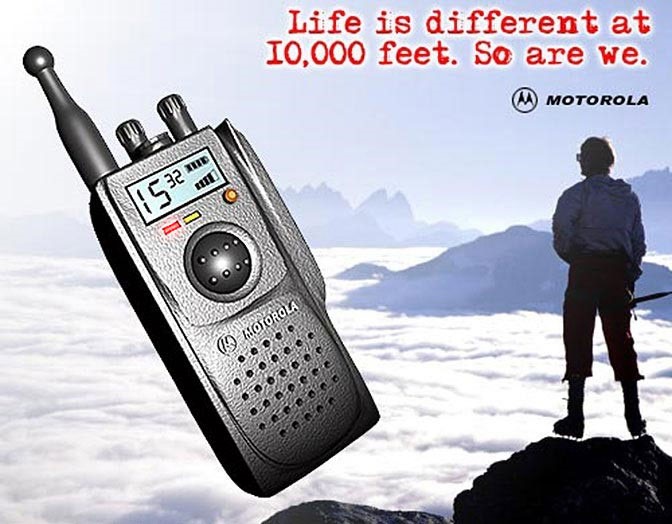 Motorola Mobile Radio Ad